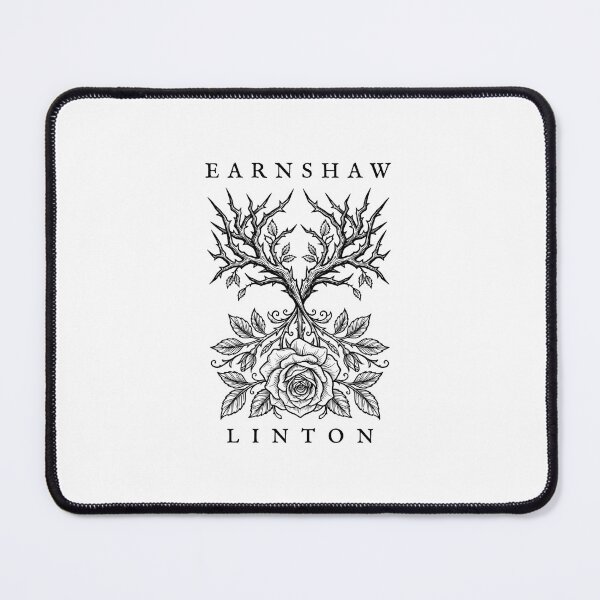 Item preview, Earnshaw Linton Wuthering Heights Botanical Line Art designed and sold by Fenay Designs.