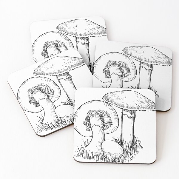 Item preview, FUNGI DRAWING EFFECT designed and sold by JUVSTORE.