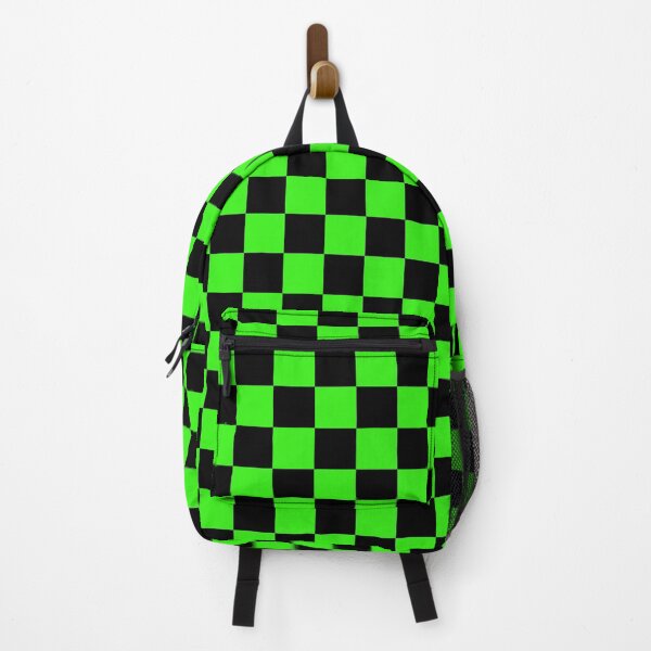 Item preview, Neon Green and Black Chequered Pattern designed and sold by Jeallan Designs.