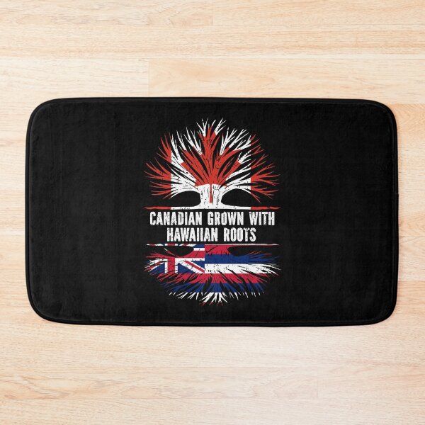 Item preview, Canadian Grown with Hawaiian Roots Canada Flag designed and sold by CosmoKitsch.