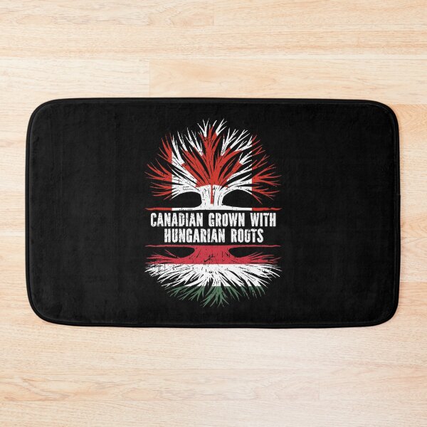 Item preview, Canadian Grown with Hungarian Roots Canada Flag designed and sold by CosmoKitsch.