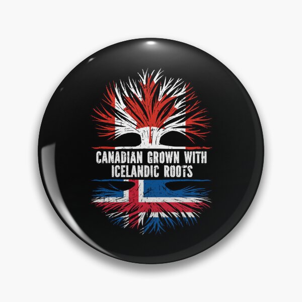 Item preview, Canadian Grown with Icelandic Roots Canada Flag designed and sold by CosmoKitsch.