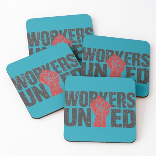Item preview, Workers United Distressed Fist Labor Rights Solidarity Design designed and sold by PACS0011.