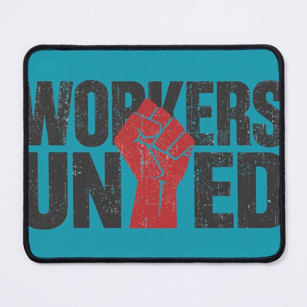 Item preview, Workers United Distressed Fist Labor Rights Solidarity Design designed and sold by PACS0011.