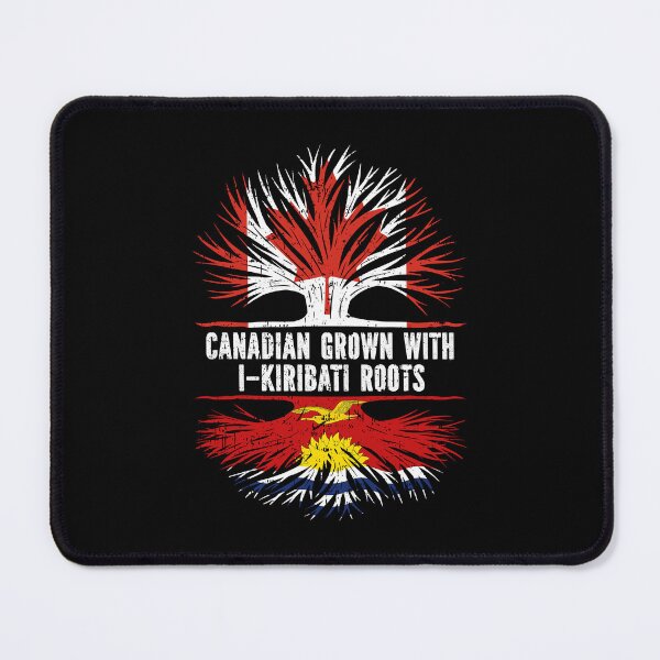 Item preview, Canadian Grown with I-Kiribati Roots Canada Flag designed and sold by CosmoKitsch.