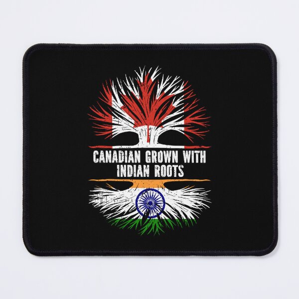 Item preview, Canadian Grown with indian Roots Canada Flag designed and sold by CosmoKitsch.