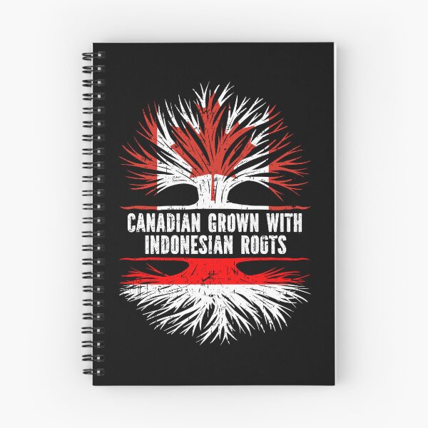 Item preview, Canadian Grown with Indonesian Roots Canada Flag designed and sold by CosmoKitsch.