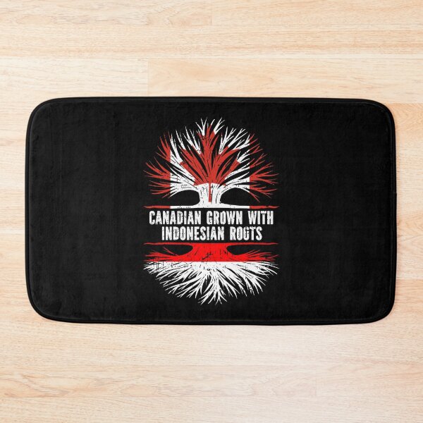 Item preview, Canadian Grown with Indonesian Roots Canada Flag designed and sold by CosmoKitsch.
