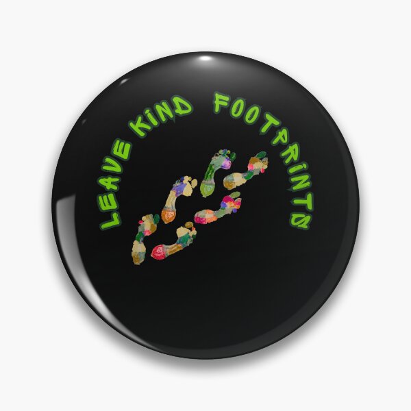 Item preview, Leave Kind Footprints – Inspirational Footprints Quote About Kindness and Legacy designed and sold by Aquarius-club.