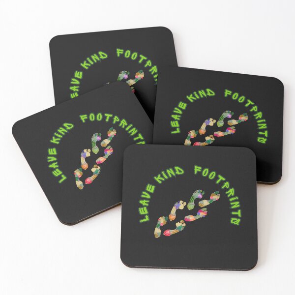 Item preview, Leave Kind Footprints – Inspirational Footprints Quote About Kindness and Legacy designed and sold by Aquarius-club.