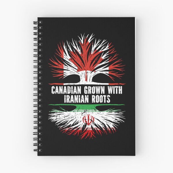 Item preview, Canadian Grown with Iranian Roots Canada Flag designed and sold by CosmoKitsch.