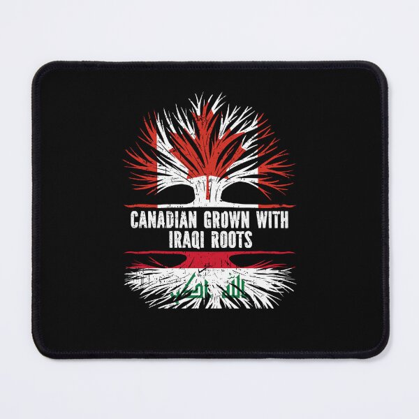 Item preview, Canadian Grown with Iraqi Roots Canada Flag designed and sold by CosmoKitsch.