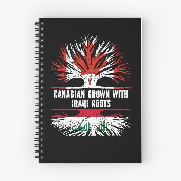 Item preview, Canadian Grown with Iraqi Roots Canada Flag designed and sold by CosmoKitsch.