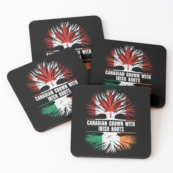 Item preview, Canadian Grown with Irish Roots Canada Flag designed and sold by CosmoKitsch.
