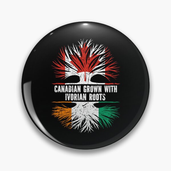 Item preview, Canadian Grown with Ivorian Roots Canada Flag designed and sold by CosmoKitsch.