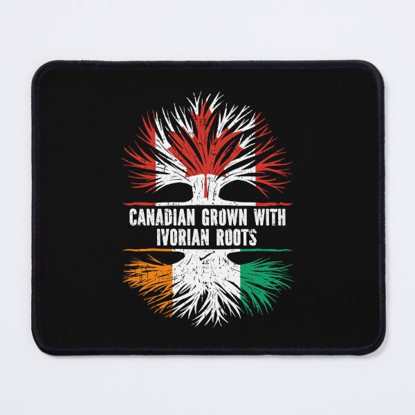 Item preview, Canadian Grown with Ivorian Roots Canada Flag designed and sold by CosmoKitsch.