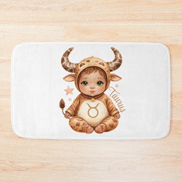 Item preview, Baby Taurus Bull – Cute Zodiac Baby, Little Taurus Gift Idea designed and sold by Silaris Designs.