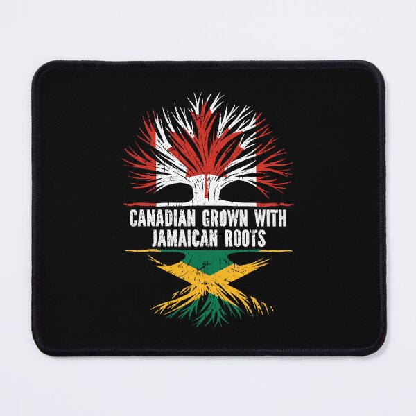 Item preview, Canadian Grown with Jamaican Roots Canada Flag designed and sold by CosmoKitsch.