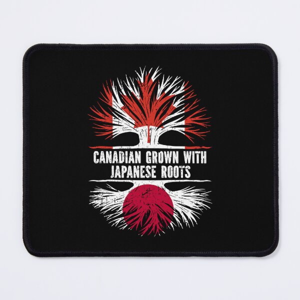 Item preview, Canadian Grown with Japanese Roots Canada Flag designed and sold by CosmoKitsch.