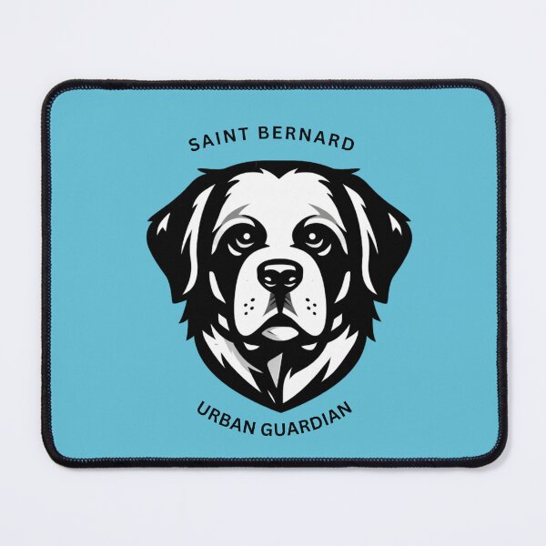 Item preview, Saint Bernard Urban Guardian Dog Design designed and sold by GeoWild Designs.