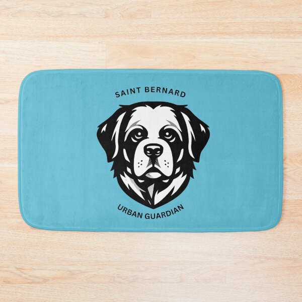 Item preview, Saint Bernard Urban Guardian Dog Design designed and sold by GeoWild Designs.