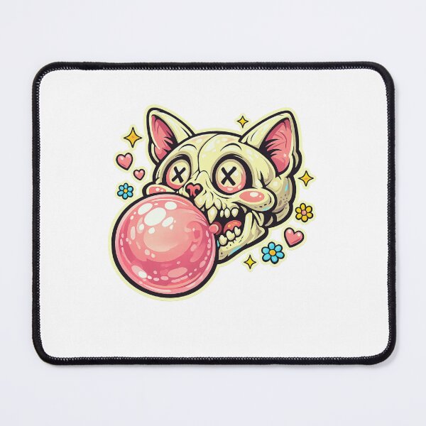 Item preview, Cat Skull Candy Pop designed and sold by LuveraxArt.