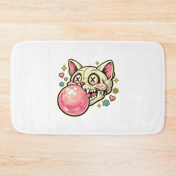 Item preview, Cat Skull Candy Pop designed and sold by LuveraxArt.