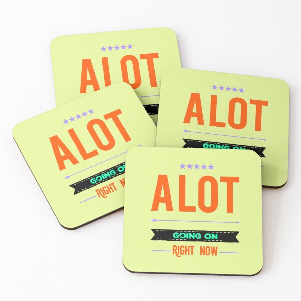 Item preview, A Lot Going On Right Now Funny Phrase Daily Stress Relatable Humor Original Gift designed and sold by AstronautMerch.