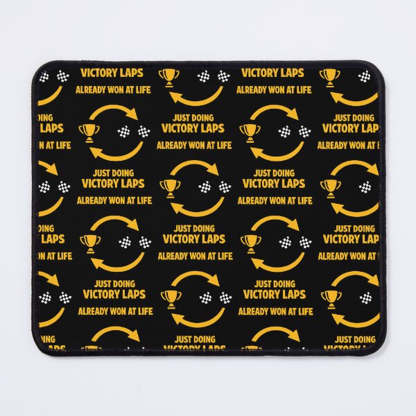 Item preview, Already Won At Life Just Doing Victory Laps Minimal Trophy Design designed and sold by TeeTimeTreasure.