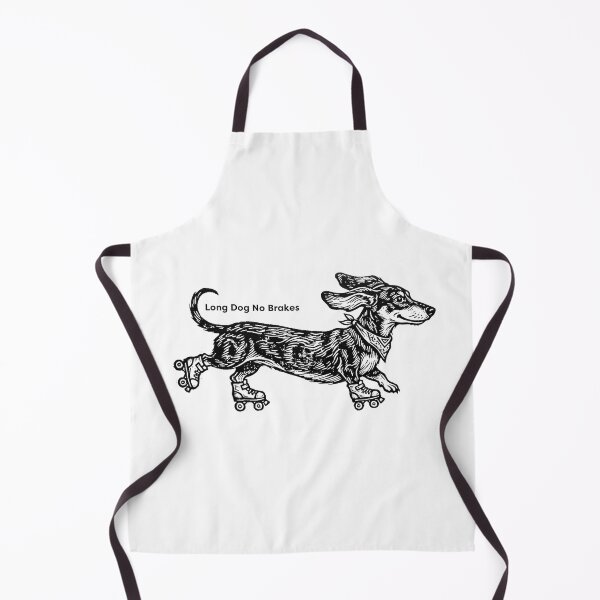 Item preview, Dachshund Long Dog No Brakes - Skate Dogs Club designed and sold by PhokaPhokich.
