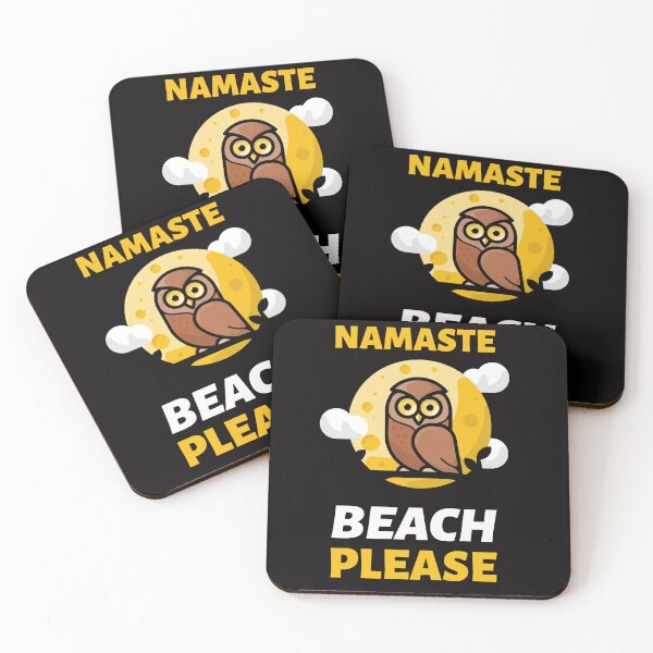 Item preview, Namaste Beach Please designed and sold by SarcasticTeez.