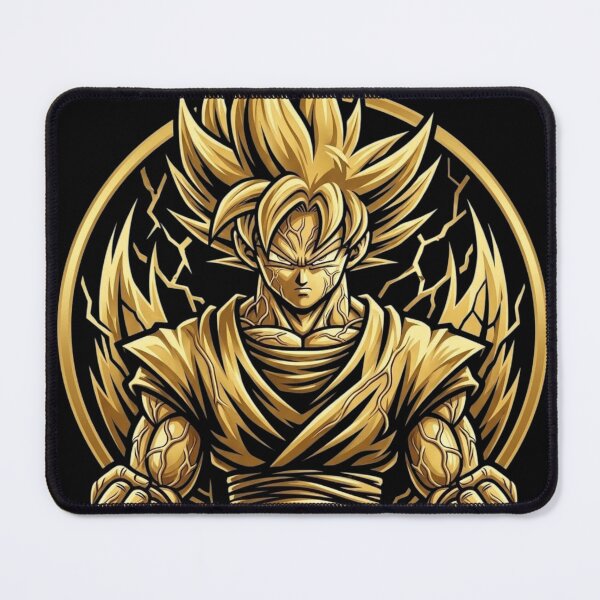 Item preview, Golden Warrior: Super Saiyan Power Emblem designed and sold by Remix Vision.
