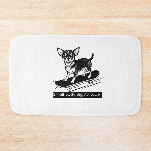 Item preview, Chihuahua Small Body Big Attitude - Skate Dogs Club designed and sold by PhokaPhokich.