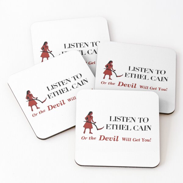 Item preview, LISTEN TO ETHEL CAIN OR THE EVIL WILL GET YOU designed and sold by delllsdesigns.