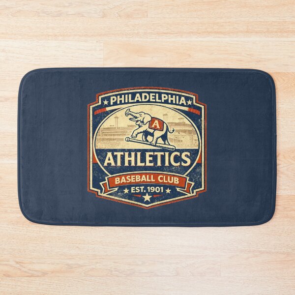 Item preview, Defunct - Philadelphia Athletics Vintage Elephant Baseball Club 1901 Retro Badge Shirt designed and sold by GhostDawgs.