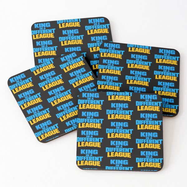 Item preview, King In A Different League Bold Motivational Typography Design designed and sold by TeeTimeTreasure.