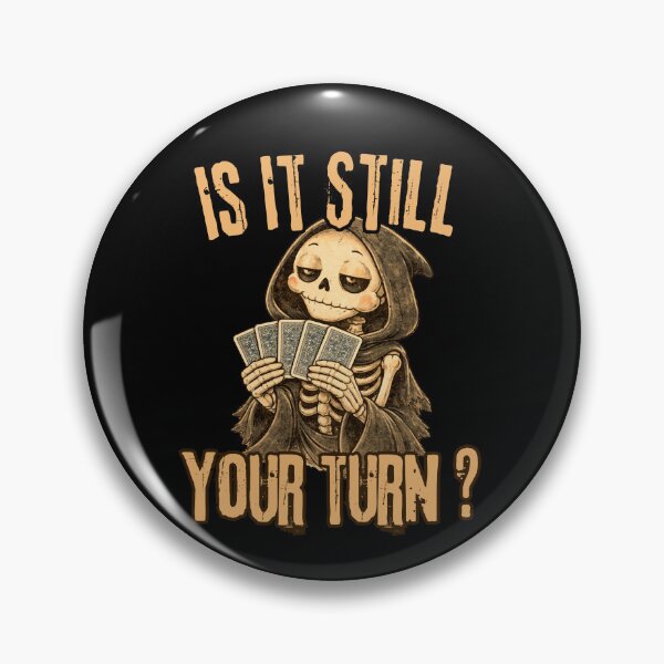 Item preview, Is It Still Your Turn? – Vintage Skeleton Playing Cards designed and sold by paggorek.