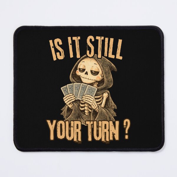 Item preview, Is It Still Your Turn? – Vintage Skeleton Playing Cards designed and sold by paggorek.