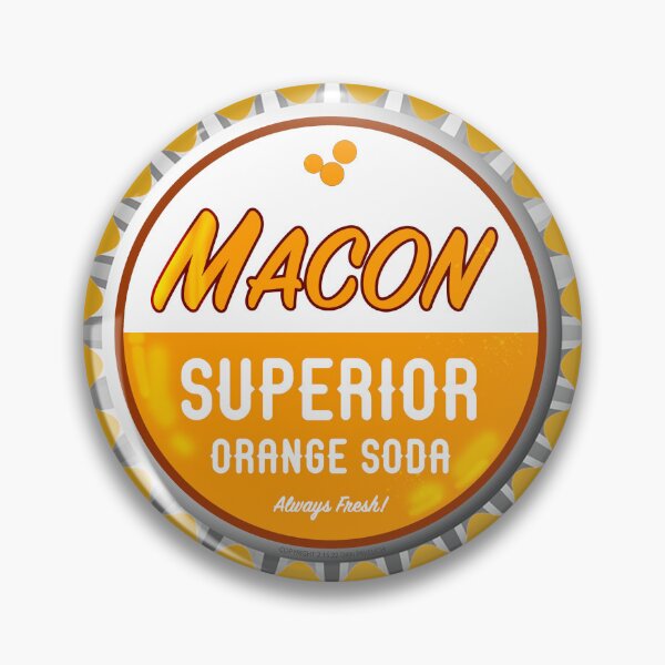 Item preview, Macon Superior Orange Soda designed and sold by Normbot2000.