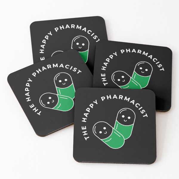 Item preview, Green pills for positive pharmacist white designed and sold by FlowaDesign.