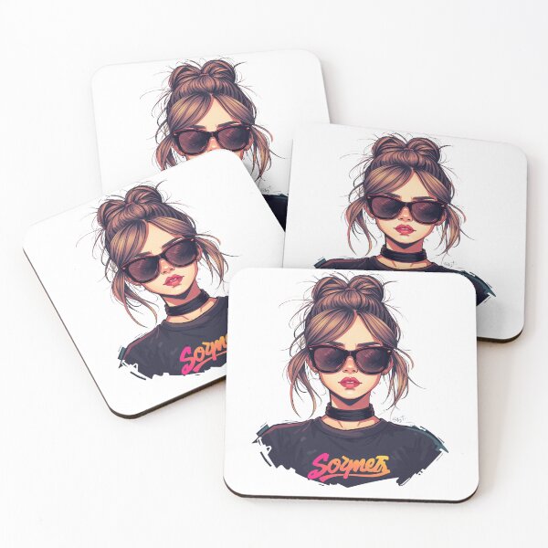 Item preview, Call me later Retro SunGlasses Girl designed and sold by byaga.