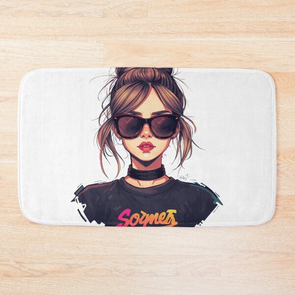Item preview, Call me later Retro SunGlasses Girl designed and sold by byaga.