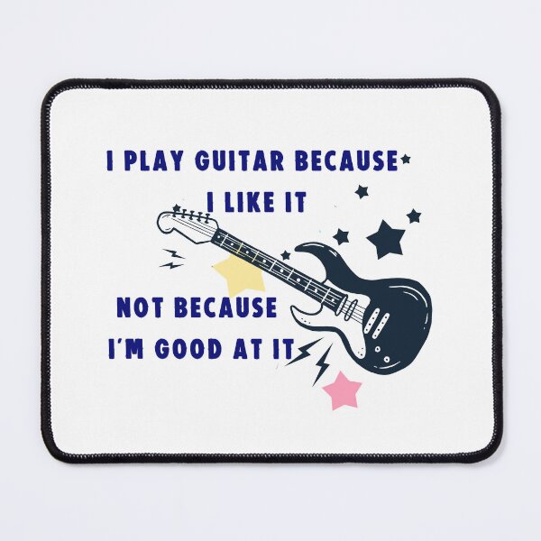Item preview, Funny Guitar Player Shirt – Not Good Just Playing designed and sold by La-Nuna.