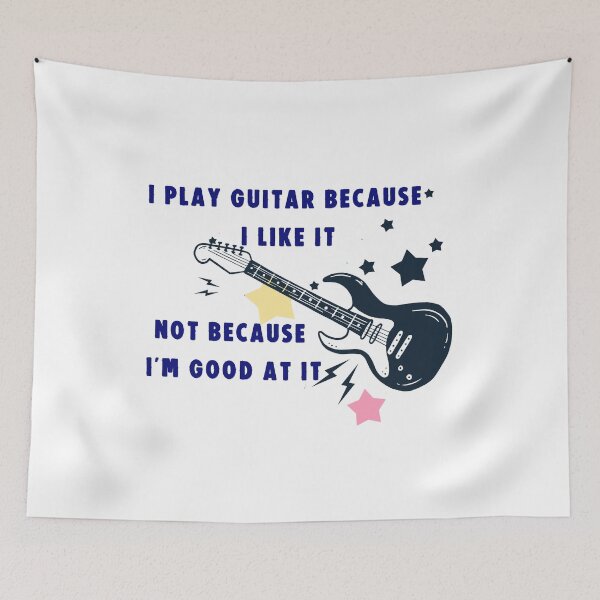Item preview, Funny Guitar Player Shirt – Not Good Just Playing designed and sold by La-Nuna.