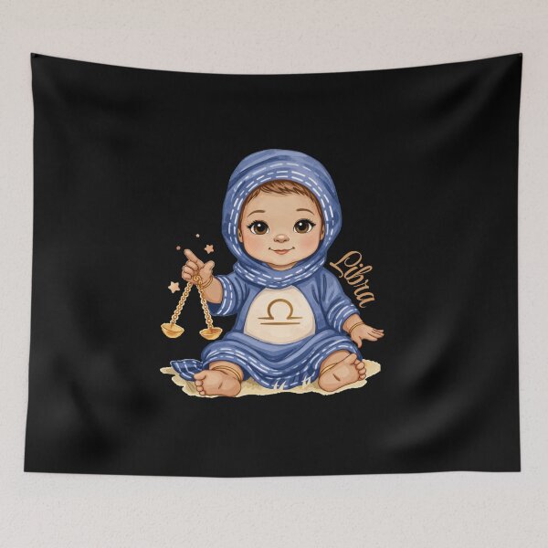Item preview, Baby Libra Balance – Cute Zodiac Baby, Little Libra Gift Idea designed and sold by Silaris Designs.