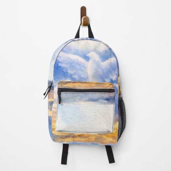 Item preview, Dove in the Clouds – Peaceful Watercolor Sky Art designed and sold by Wanderers of the feed.