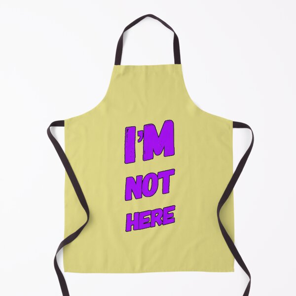 Item preview, I’m Not Here Minimalist Sarcastic Phrase Introverted Humor Original Gift designed and sold by AstronautMerch.