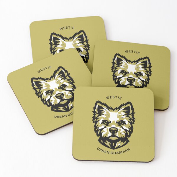 Item preview, Westie Urban Guardian Dog Design designed and sold by GeoWild Designs.