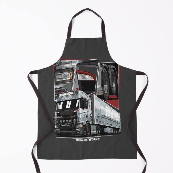 Item preview, Premium European V8 Truck Illustration designed and sold by BronArtworks.