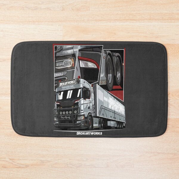 Item preview, Premium European V8 Truck Illustration designed and sold by BronArtworks.